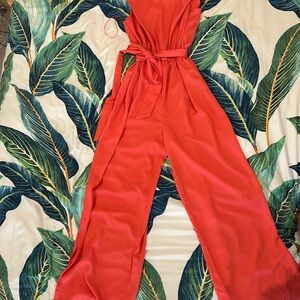 Joa coral jumpsuit
